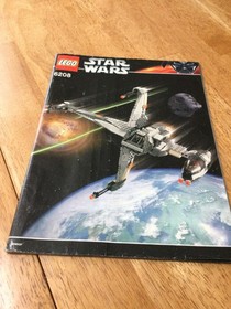 LEGO 6208 Star Wars B-Wing Fighter Complete NO BOX