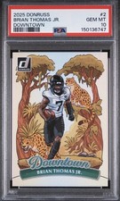 2025 Downtown Brian Thomas Jr Jacksonville Jaguars Case Hit PSA 10 💎 🔥