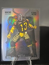 Bo Jackson Battle Arena Griffey Set - MACHO - Steel Silver Battlefoil SBF-88