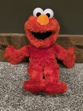 Hasbro Sesame Street Tickliest Tickle Me Elmo 14" Talking Laughing Plush Toy...