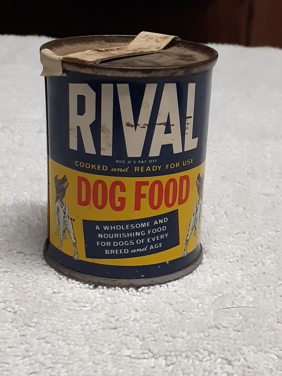 Metal Can 2.75" Miniature Bank