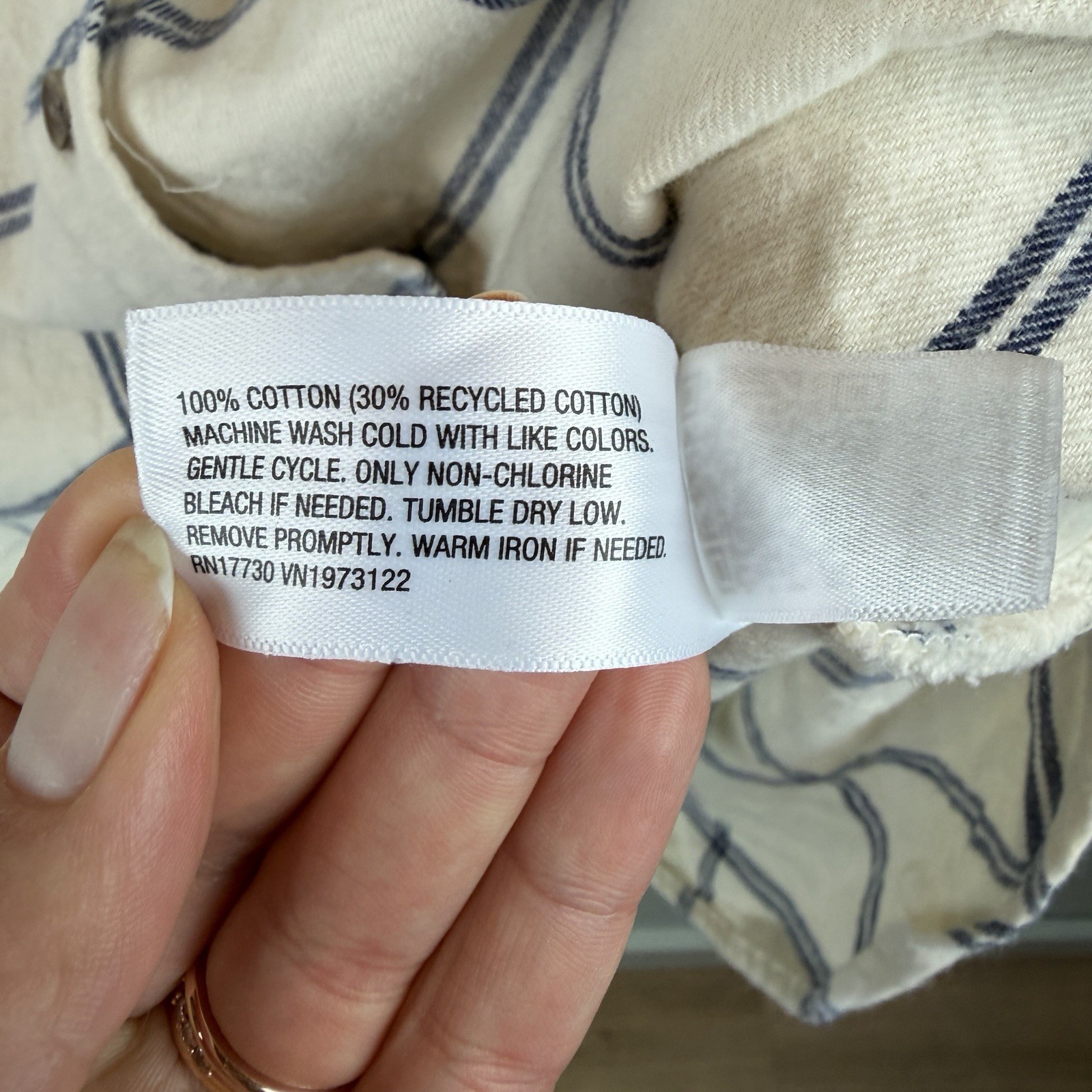 Universal Thread flannel button down, Window-pane… - image 8