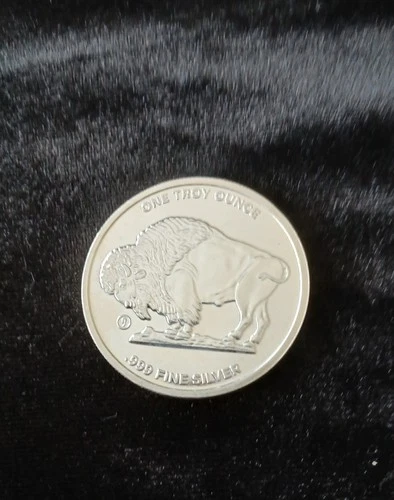 1oz Silver Buffalo Round