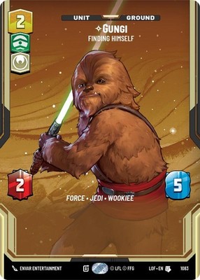 Star Wars Unlimited | Gungi - Finding Himself (Prestige Foil) | 1083 | Legend...