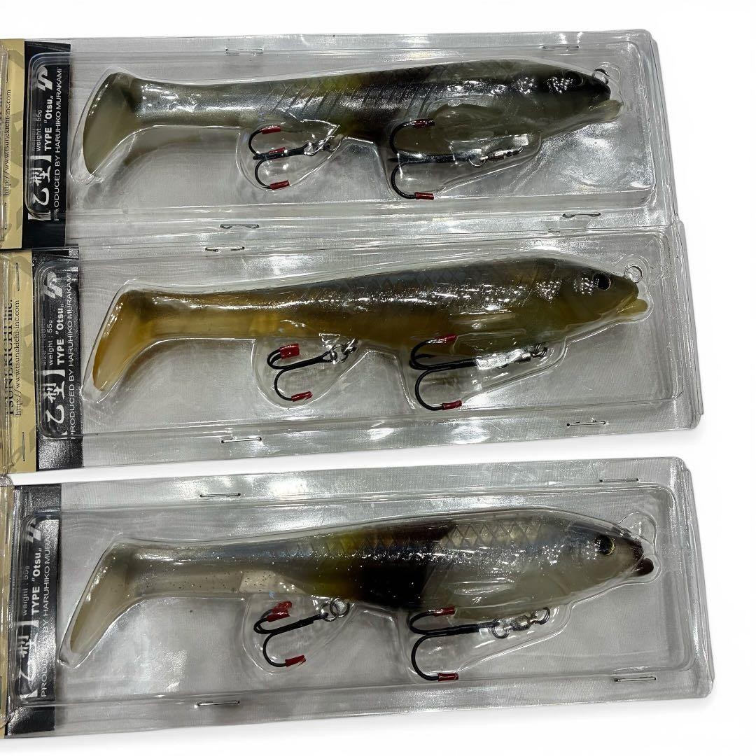 Tsuneyoshi Woodes Otsu Type 3 Rare Swimbait Set of 6 - Fishing Lures - Image 3