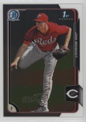2015 Bowman Chrome Prospects Jon Moscot #BCP163 0b7