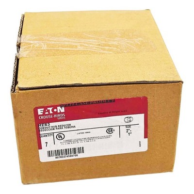 7 PACK - Eaton Crouse-Hinds RE63 Reducer