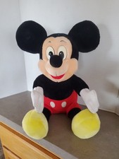 Disneyland Walt Disney World MICKEY MOUSE Large 20" Plush Doll Vintage 1990s