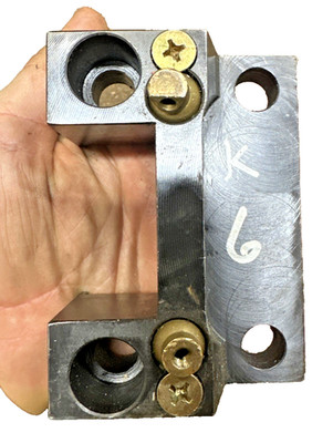 CNC Metal Lathe OD Turning Center Tool Holder Block 45 X 80 From Haas SL 20 30