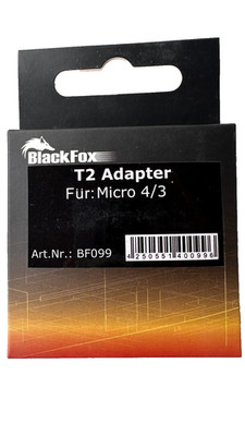 Objektivadapter Black Fox für Micro 4/3