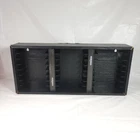Vintage SEGA Genesis 24 Game Cartridge Wall Mount Holder Storage Rack Black