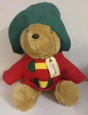 Vintage Paddington Bear Plush Sears Kids Stuffed Animal 16 Inch