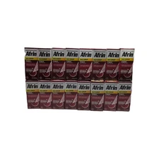 (16) AFRIN NO DRIP ORIGINAL NASAL PUMP MIST CONGESTION & SINUS 15 ML EXP-12/25+