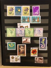 Briefmarkensammlung Bulgarien tlw. sehr alt Blumen Sport usw.