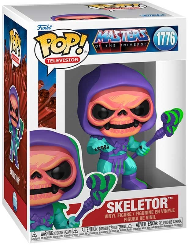 Funko Pop! Masters of the Universe Skeletor Comic Deco #1775 Vinyl Figure - BNIB