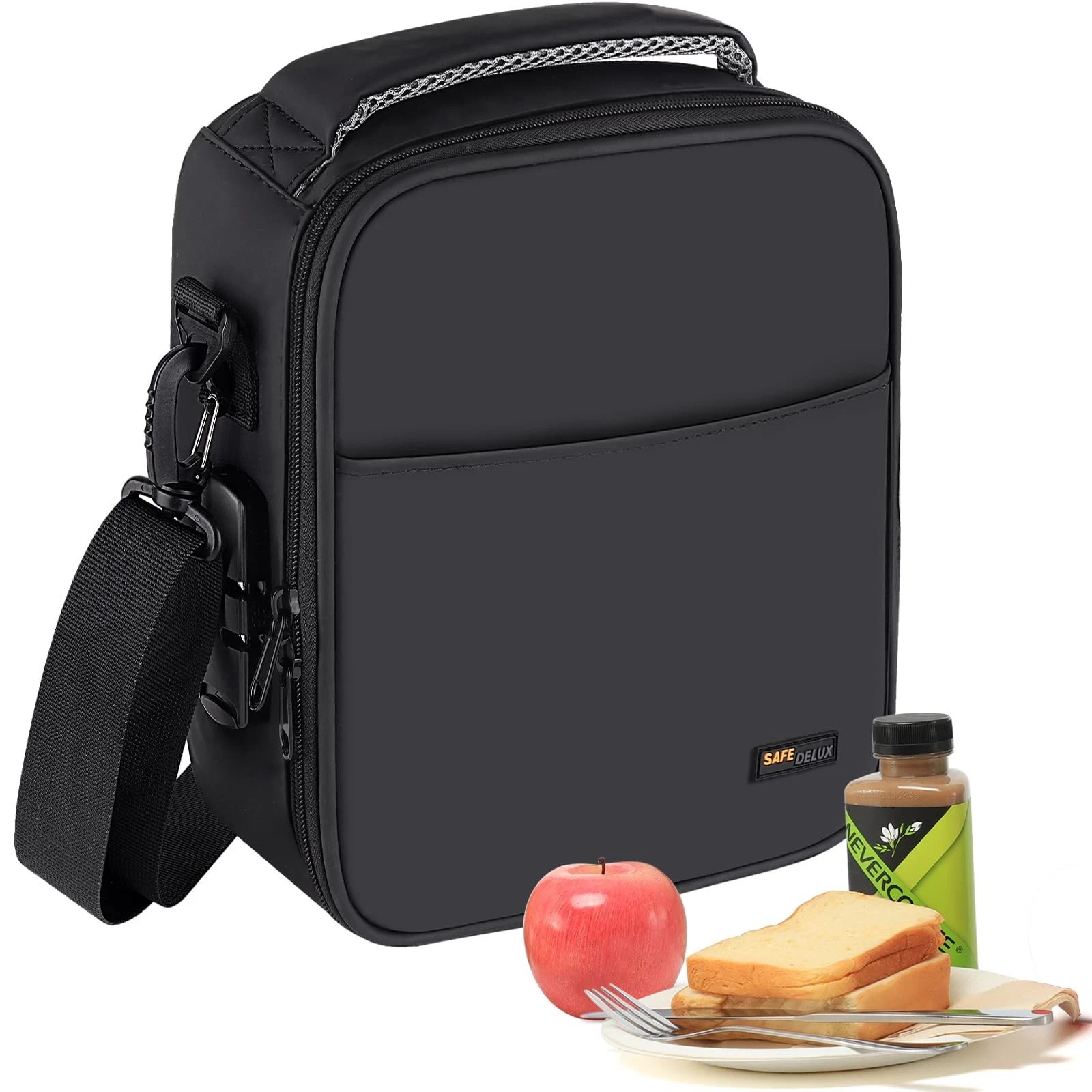 With Combination Lock，insulated Lunch Bag Reusab...