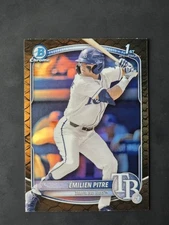 2025 Bowman Emilien Pitre 1st Bowman Chrome Prospect Reptilian Refractor #BCP-83