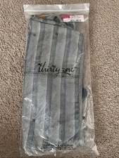 Thirty-One Retro Metro Hobo Crossbody Bag AB99 Woven Stripe Adjustable Strap NEW