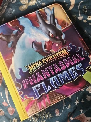 Pokemon Mega Evolution - Phantasmale Flamme - Pokemon Binder - 12 Pocket X Tresor