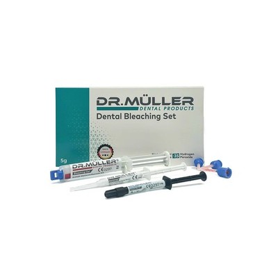 DR. MÜLLER Dental Bleaching Set 5g   35% Peroxid   professionelle Zahnaufhellung