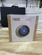 NEST Learning Thermostat-Programs Itself-Control It From Anywhere-Brand new