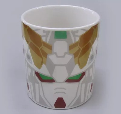 Gundam Unicorn Face Mug Heat Color Change Hot Water Bottle For Ages 14+