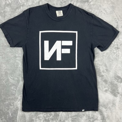 NF The Clouds 2021 Concert Double Sided Graphic T Shirt Mens Medium Merch Rapper