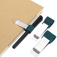 2 StüCk Stifthalter FüR Notebook, Messing Retro, Blau/Silber