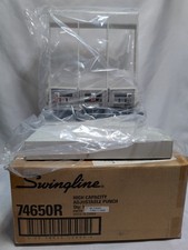 New Swingline High Capacity Adjustable 2-3 Hole Punch - 74650R