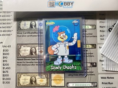 Topps Chrome SpongeBob Base Set Card #27 Sandy Cheeks