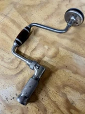 Vintage John Fray Co #106- 10” Woodworking Bit Brace Hand Drill. Pro Grade