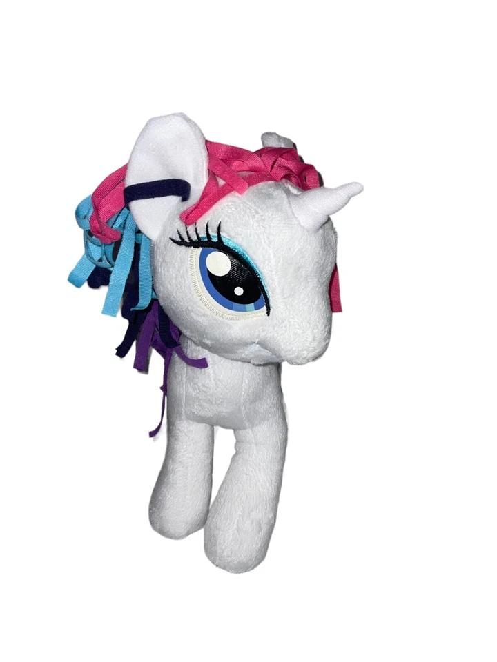 Brinquedo Funrise Hasbro White My Little Pony Friendship is Magic Rarity 11 polegadas pelúcia - Imagem 2 de 4