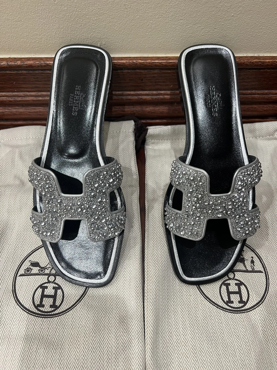Hermes hot sale sandals sparkle
