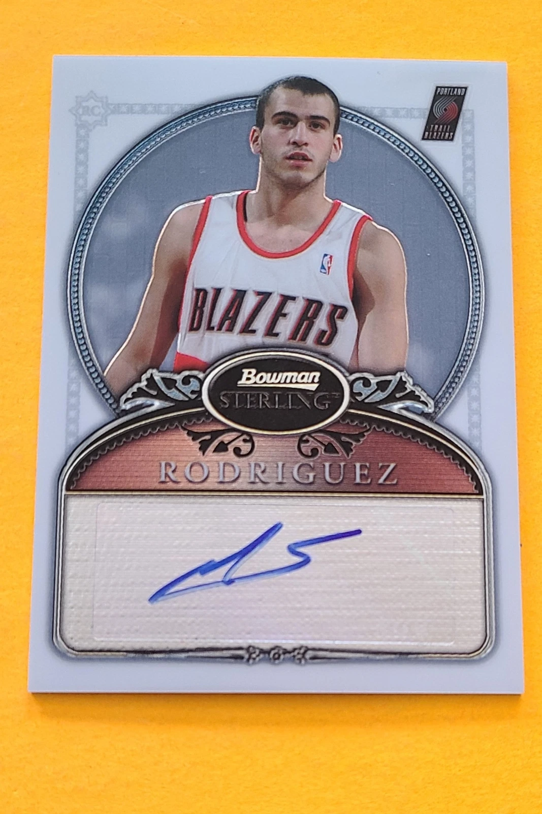 Sergio Rodriguez trading card
