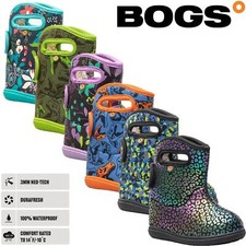 BOGS Baby Wellies Wellingtons Infants Fur Lined Waterproof Washable Warm Boots