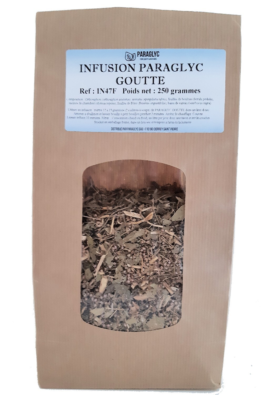 Infusion contre la Goutte IN47D Tisane Naturelle Acide Urique Sachet 1kg