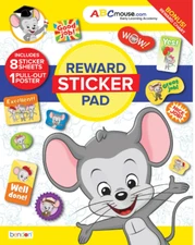 Reward Sticker Pad Charts and Stickers for Kids Good Behavior ABC Mouse