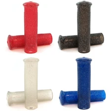 Jackhammer Metal Flake Sparkle Vintage Motorcycle Grips - 1" - CHOOSE COLOR