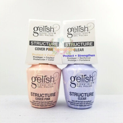 Harmony Gelish Brush On Structure 0.5 fl oz (Clear/Cover/Translucent) *Pick Any*