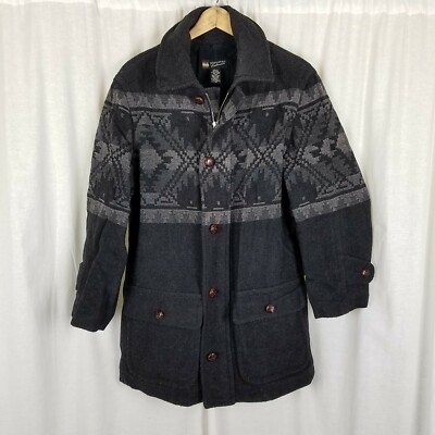 Banana Republic Cabinwear Southwestern Wool Peacoat Short Coat