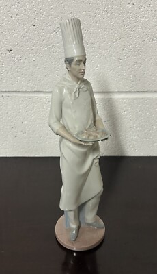 Seltene Lladro Meisterkoch #6625 Figur 1999-2001 