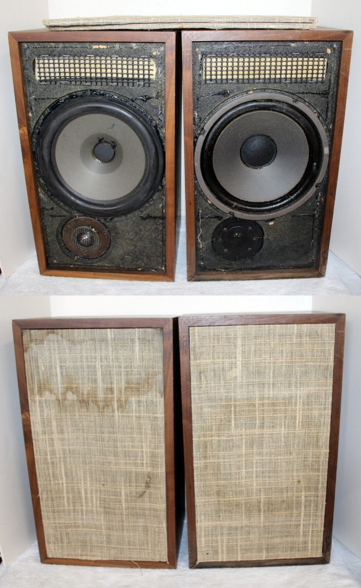 Dynaco A25 Speakers ~ Working ~ Need Restoration | eBay