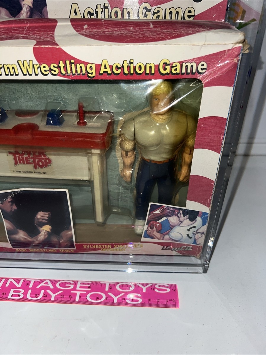 Vintage 1986 Lewco Over The Top Action Figure Two-Pack W Vintage 1986 Lewco Over The Top Action Figure Two-Pack W