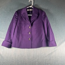Tahari Arthur S. Levine Womens Blazer Jacket ...