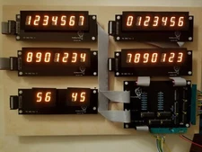 Williams System 6A, 7 or 9 DIY Display kit - Wolffpac - Orange digits