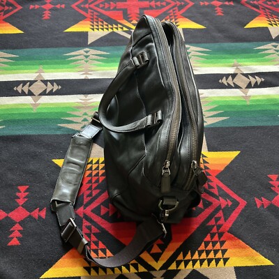 Tumi Beacon Hill Vernon Briefcase Leather Laptop Bag Black Tumi Beacon Hill Vernon Briefcase Leather Laptop Bag Black