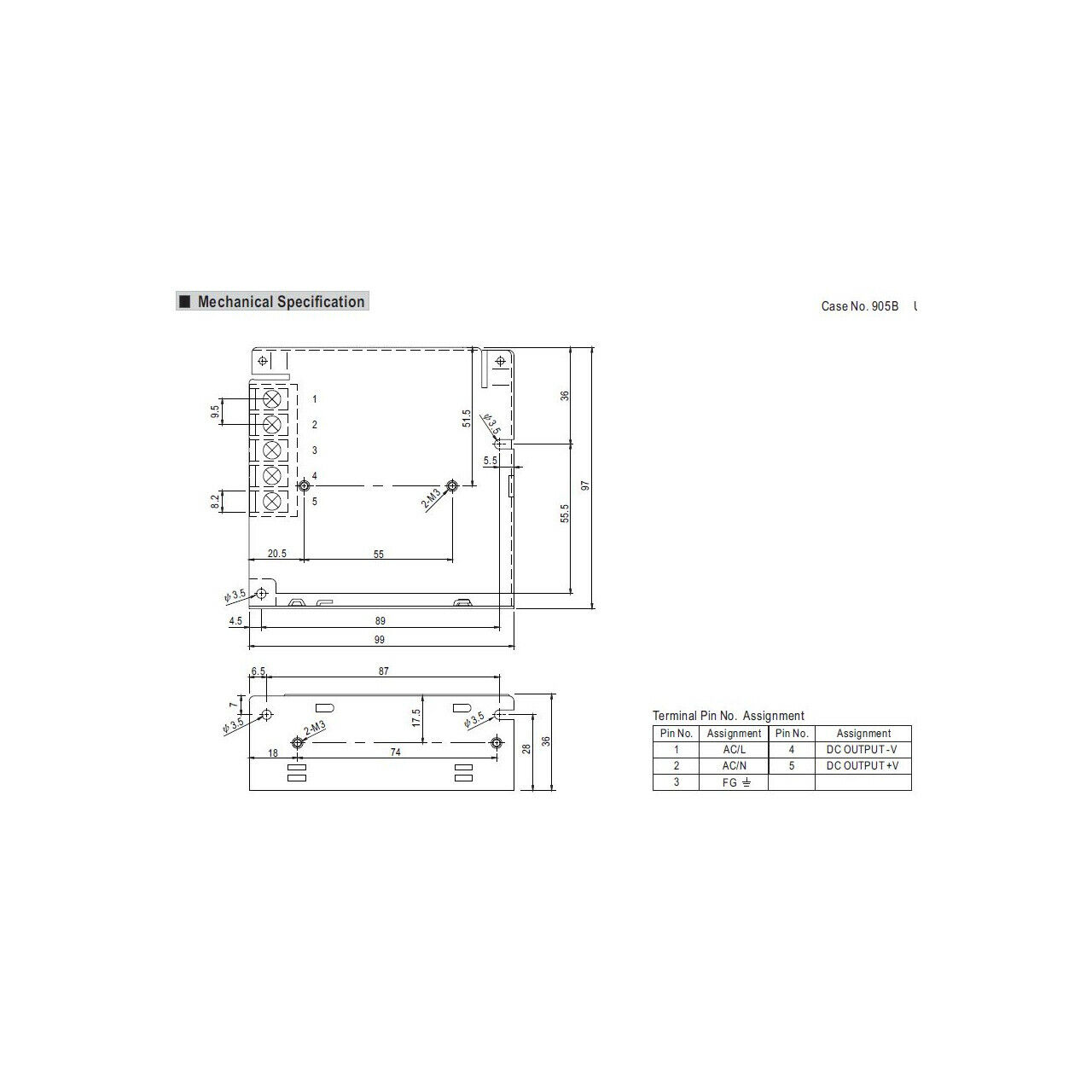 Thumbnail - Netzteil Universal Switching Stabilisiert 12v Dc 4,2a Rs-50-12