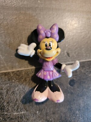 minnie mouse purple dress Minnie mouse Disney purple dress toy figure