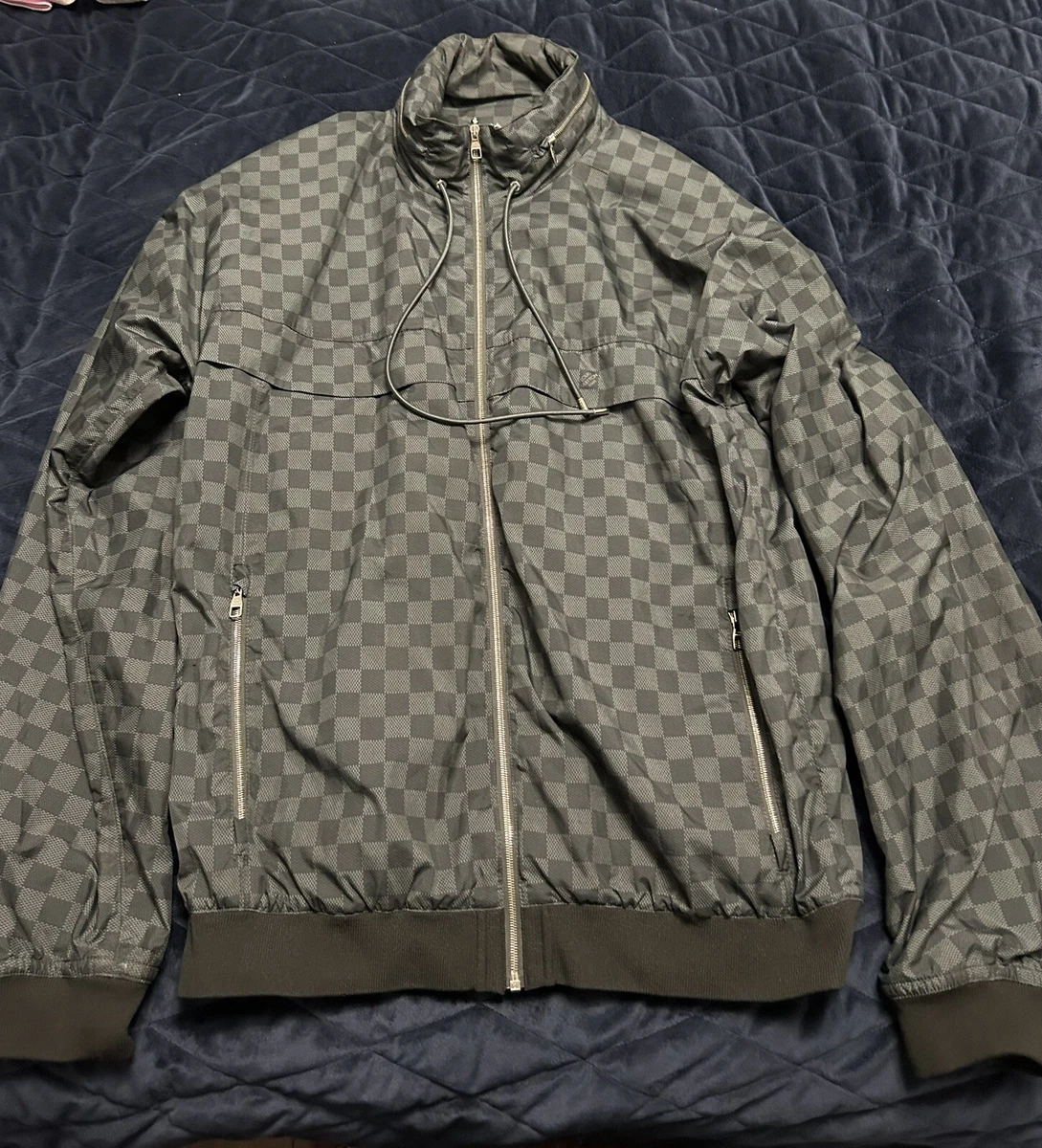 Louis Vuitton, Jackets & Coats, Louis Vuitton Damier Graphite Down Jacket