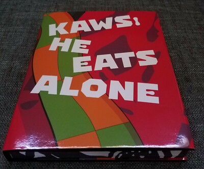 KAWS He Eats Alone Qatar Museum Exhibition Catalog 2020 Brand New